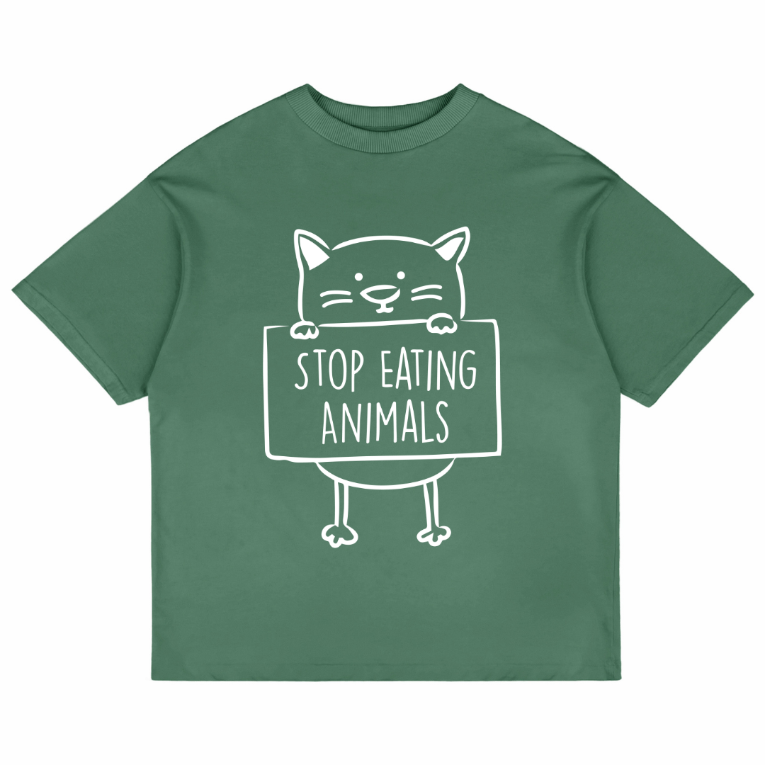 Stop Eating Animals (Forest Green)