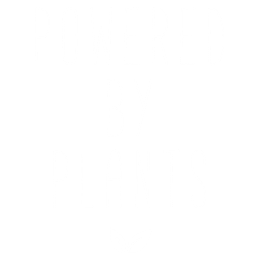 Powered by Plants (Pastel Pink)
