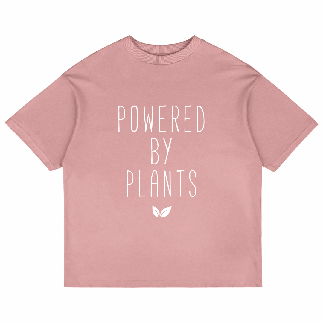 Powered By Plants (Pastel Pink)