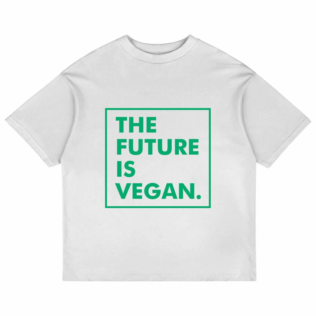 The Future Is Vegan (White)