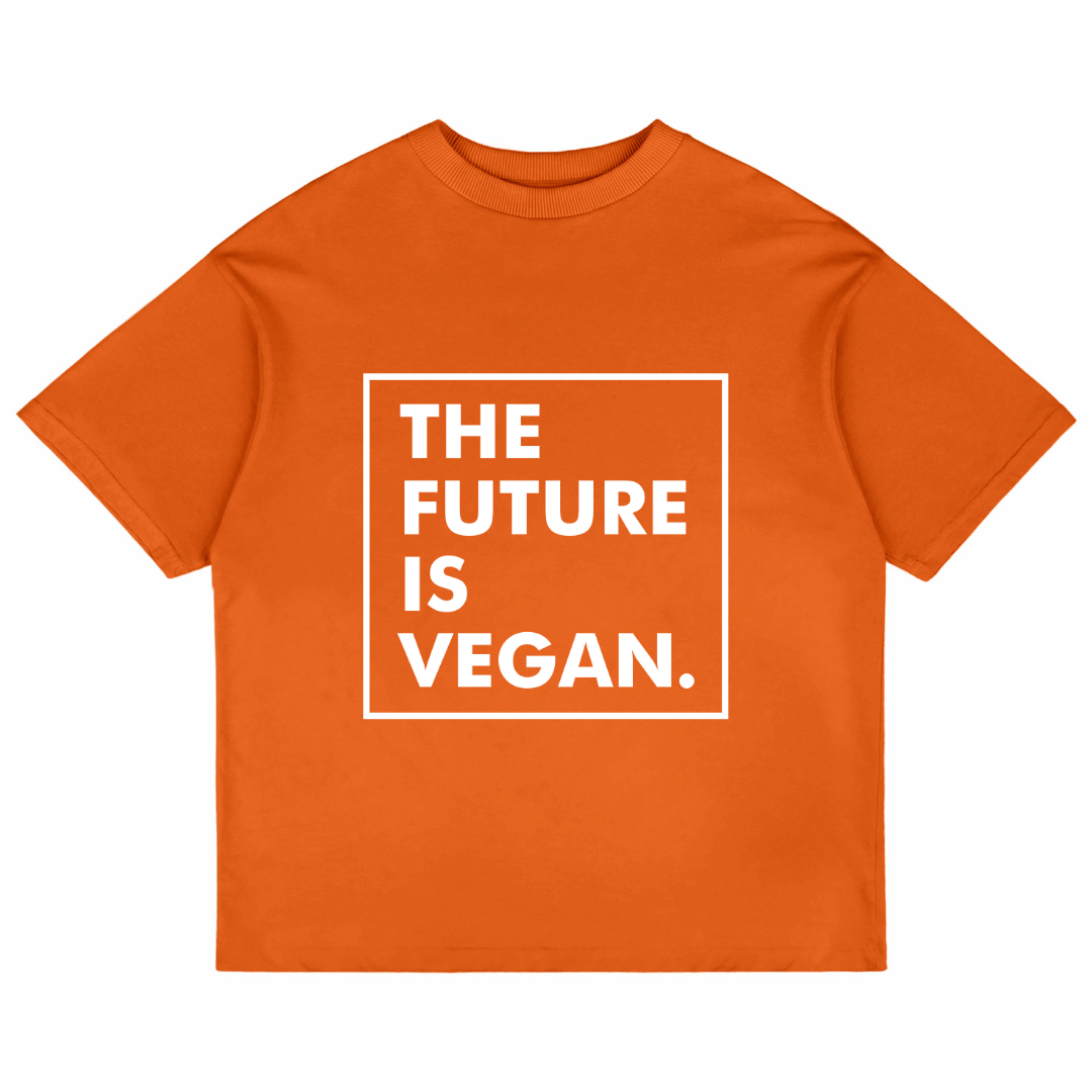 The Future Is Vegan (Orange)