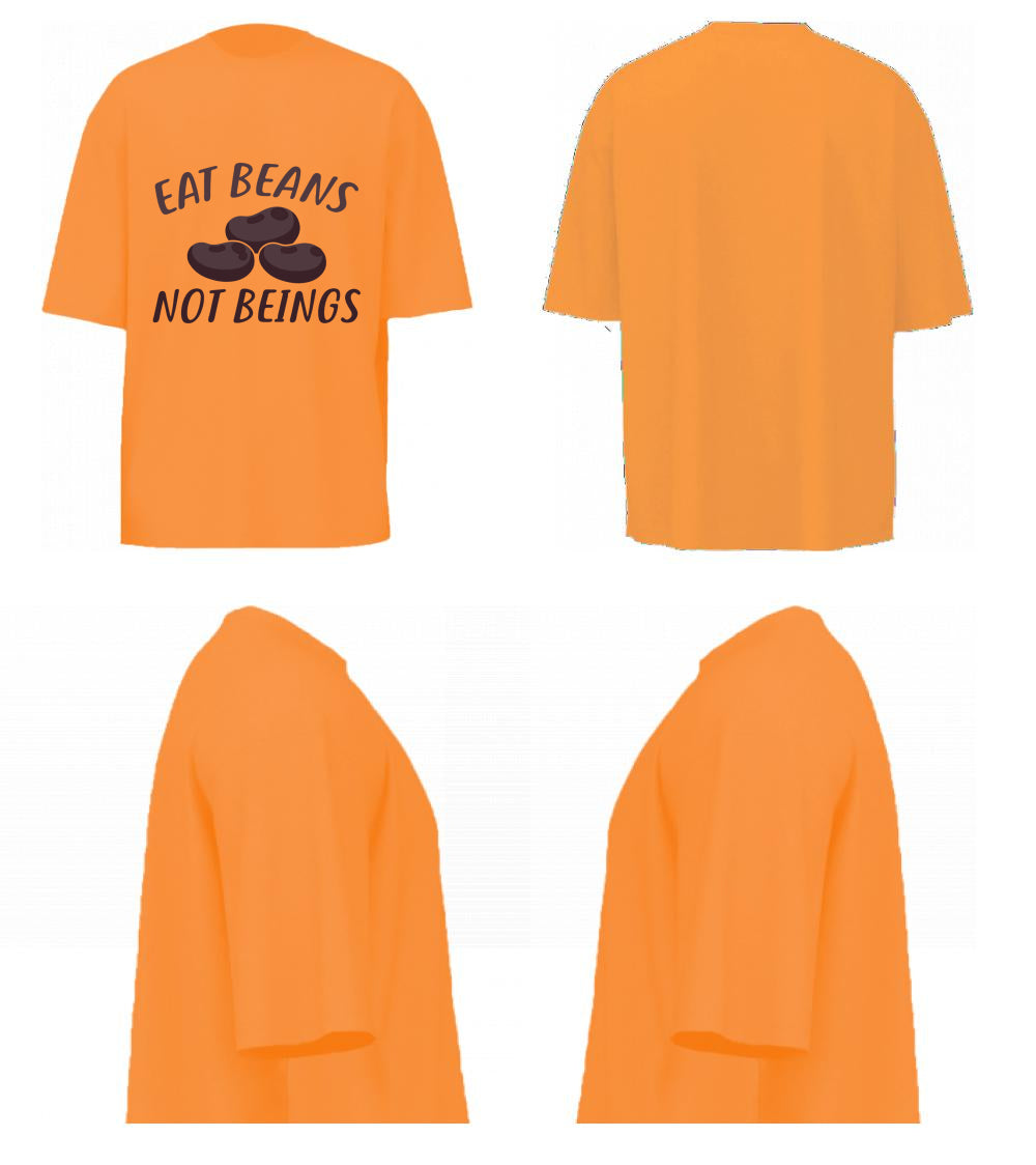 Eat Beans Not Beings (Peach)