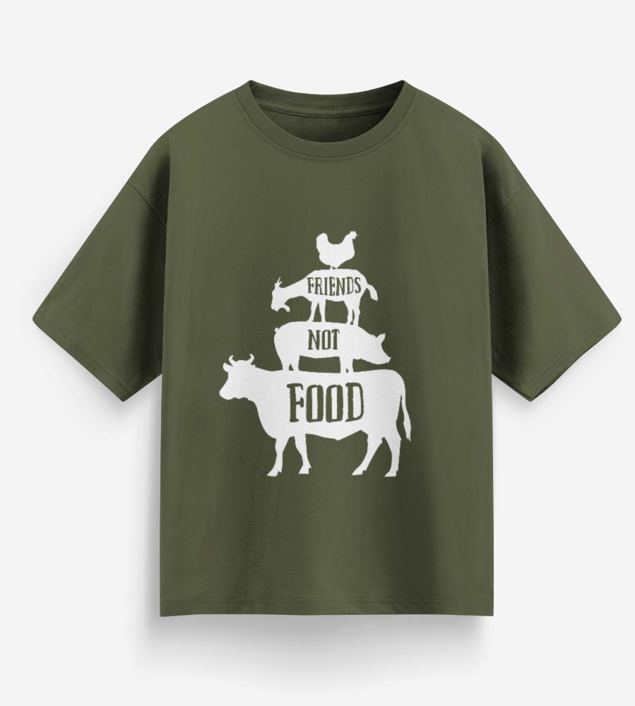 Friends Not Food (Olive Green)