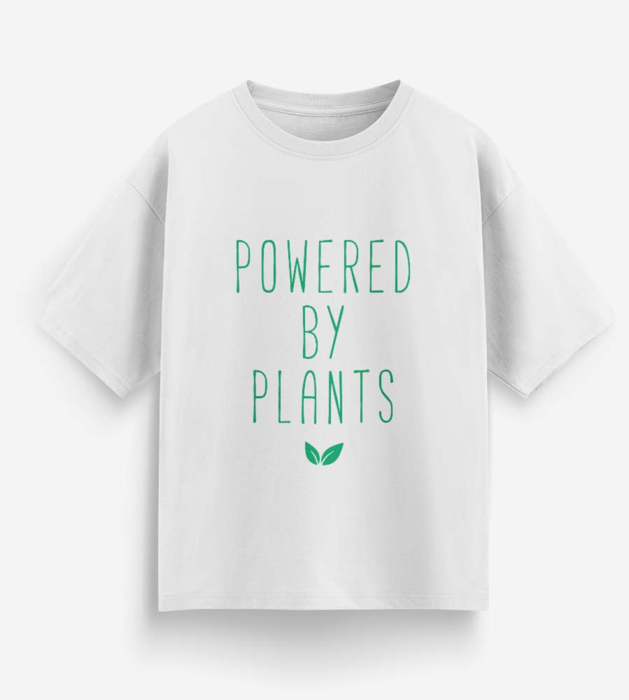 Powered By Plants (White)