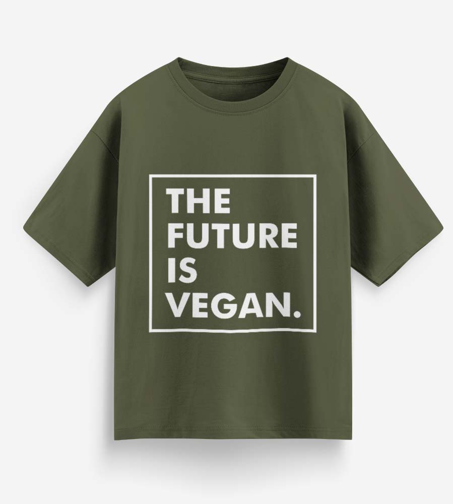 The future is Vegan (Olive Green)