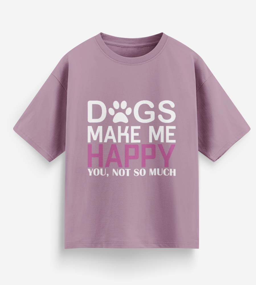 Dogs Make Me Happy (Lavender)