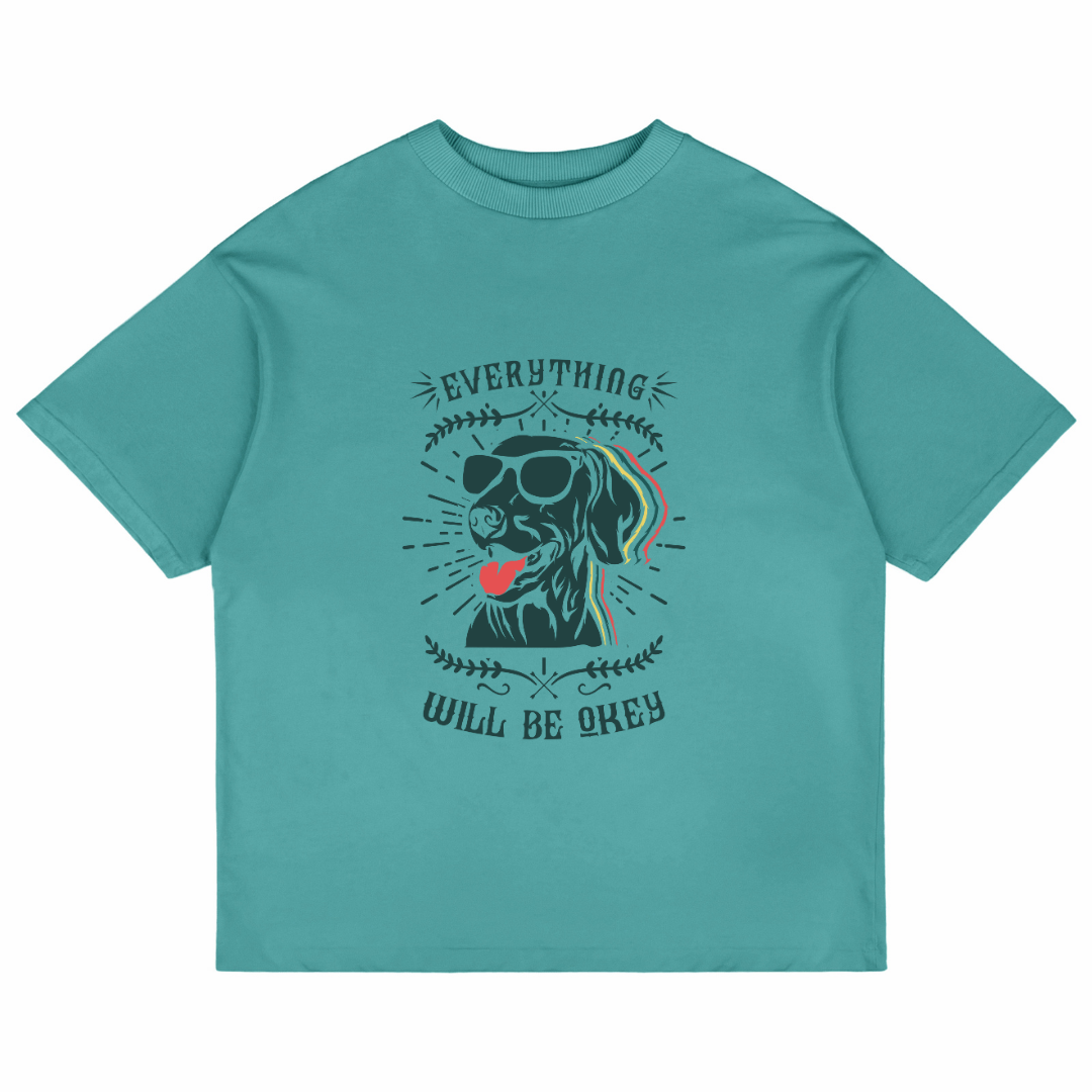 Everything Will Be Okay (Dusty Turquoise)