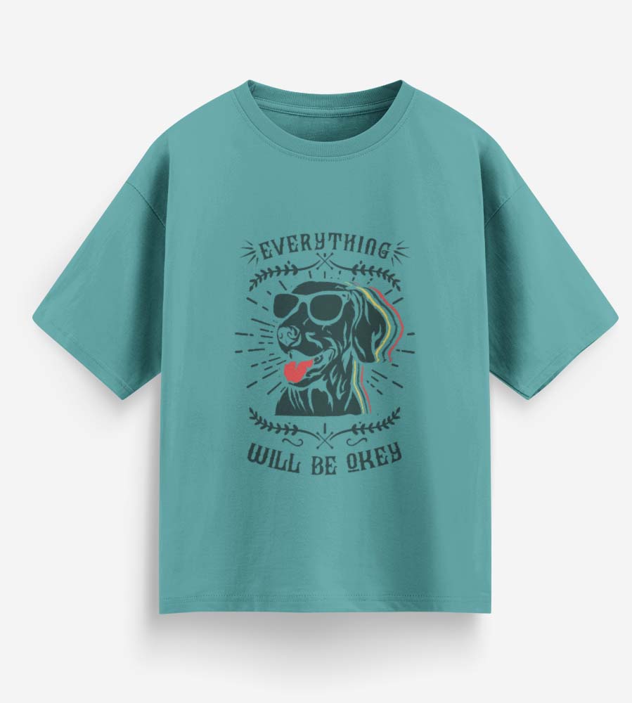 Everything Will Be Okay (Dusty Turquoise)