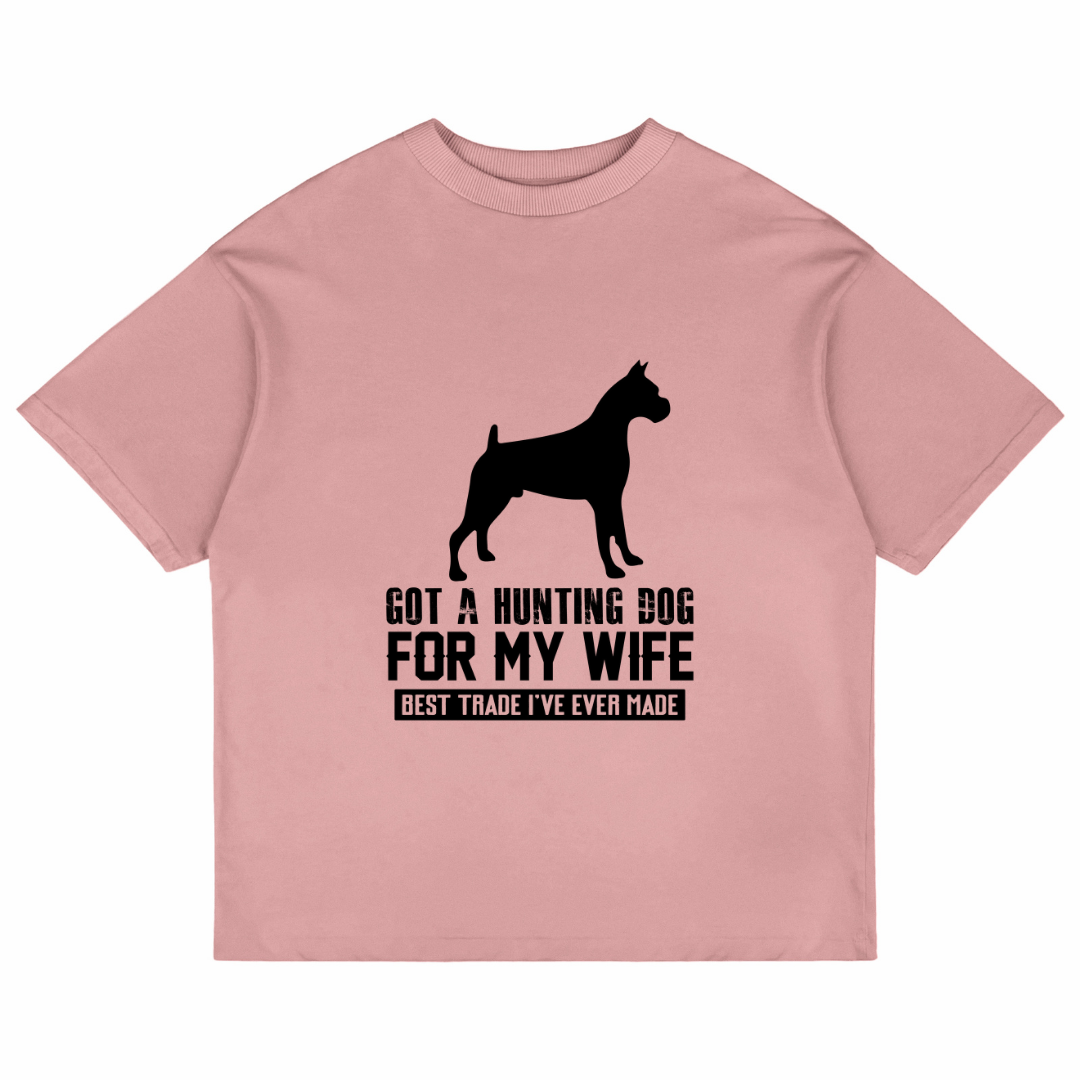 Got A Hunting Dog (Pastel Pink)