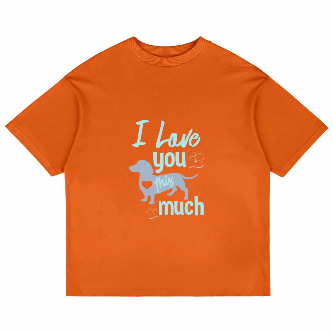 I Love You This Much (Orange)