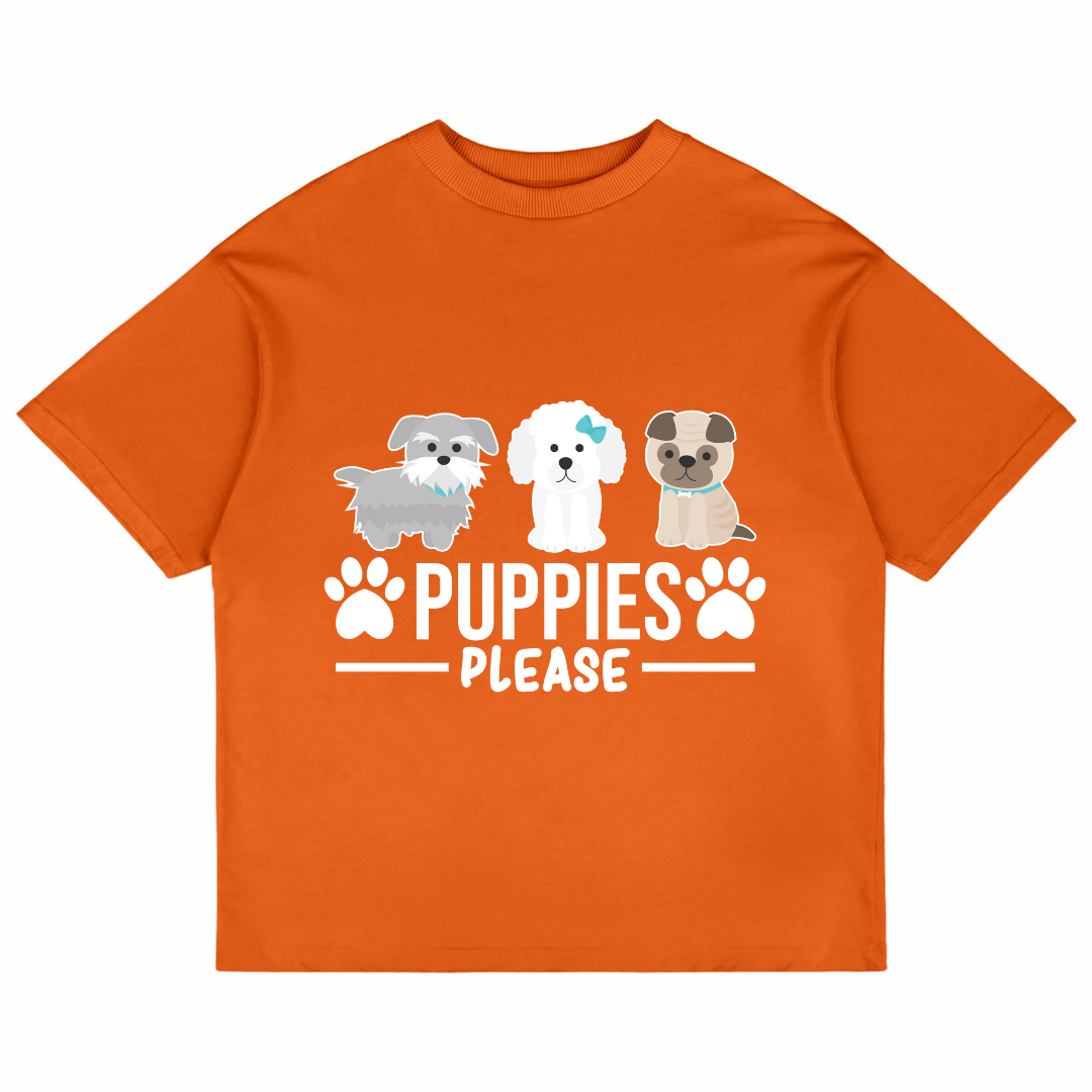Puppies Please (Orange)