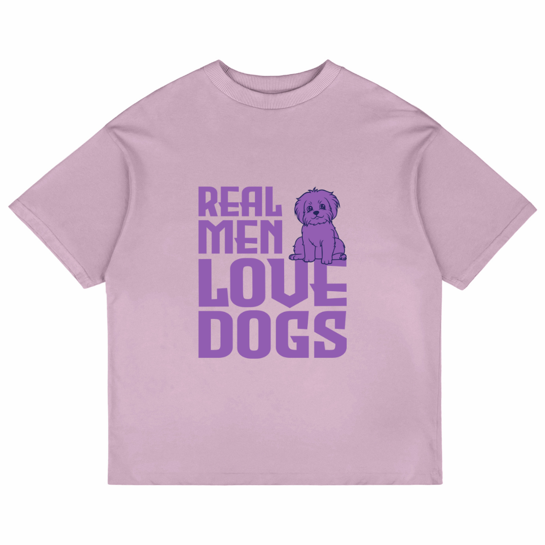 Real Men Love Dogs (Lavender)
