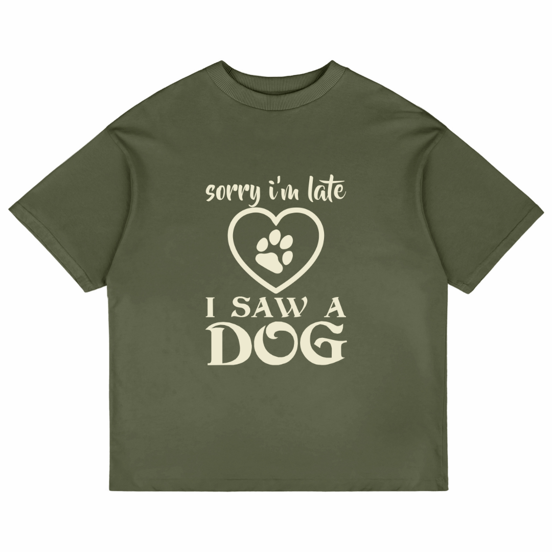 Sorry I Am Late (Olive Green)