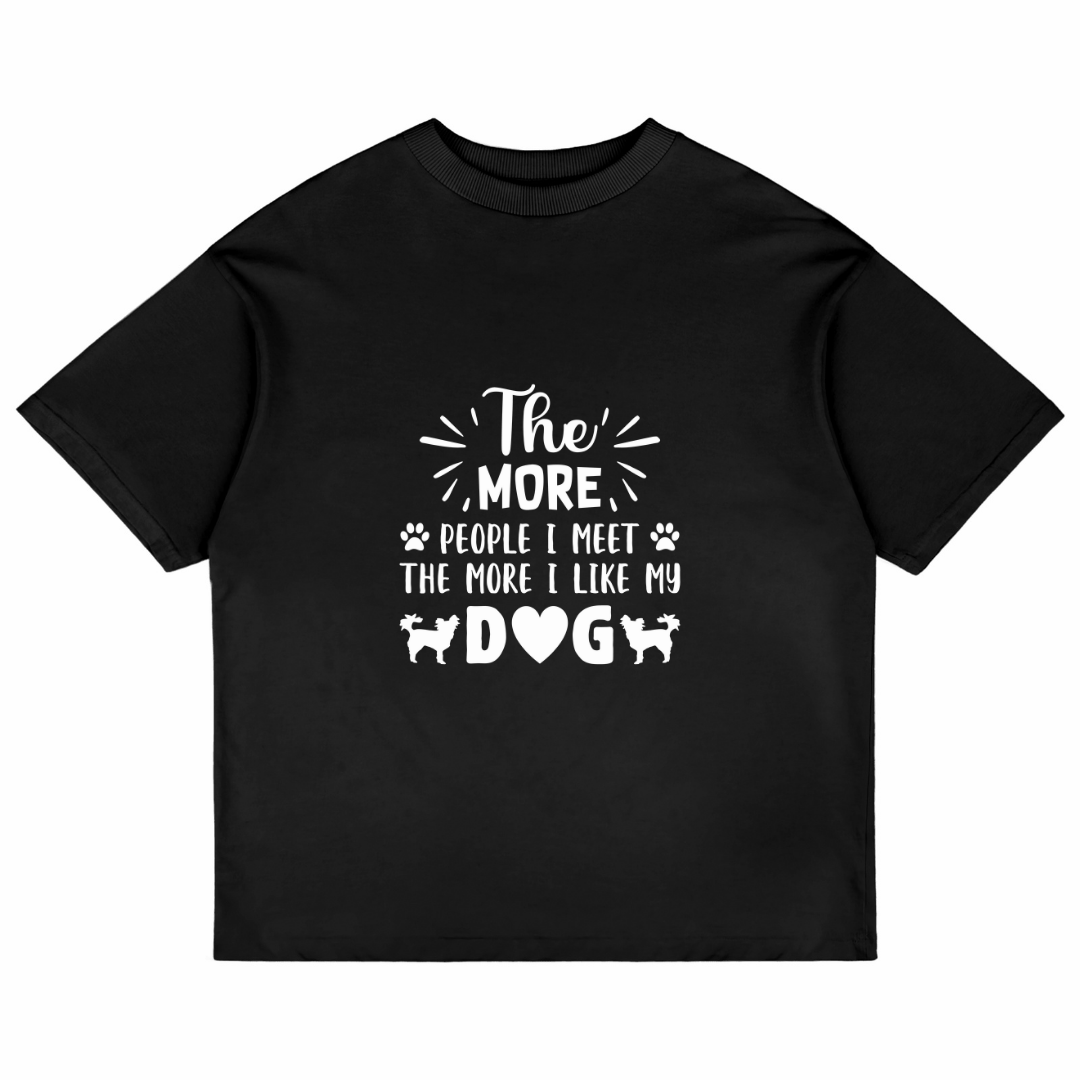 The More People I Meet (Black)