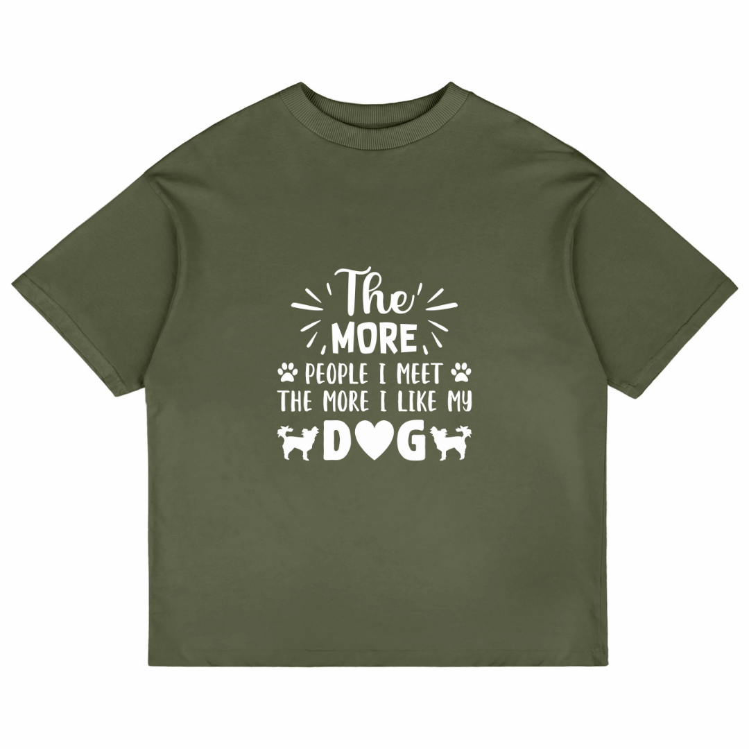 The More People I Meet (Olive Green)