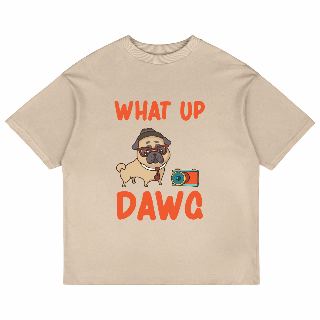 What Up Dawg (Beige)