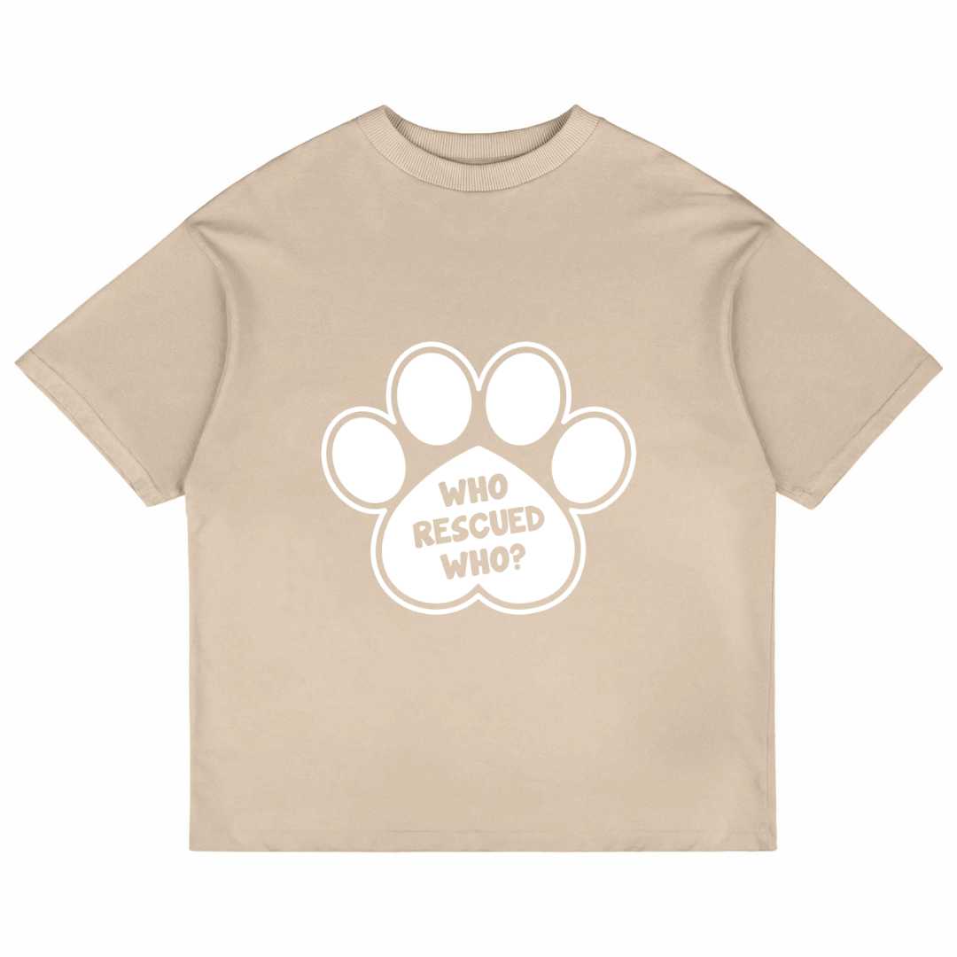 Who Rescued Who (Beige)