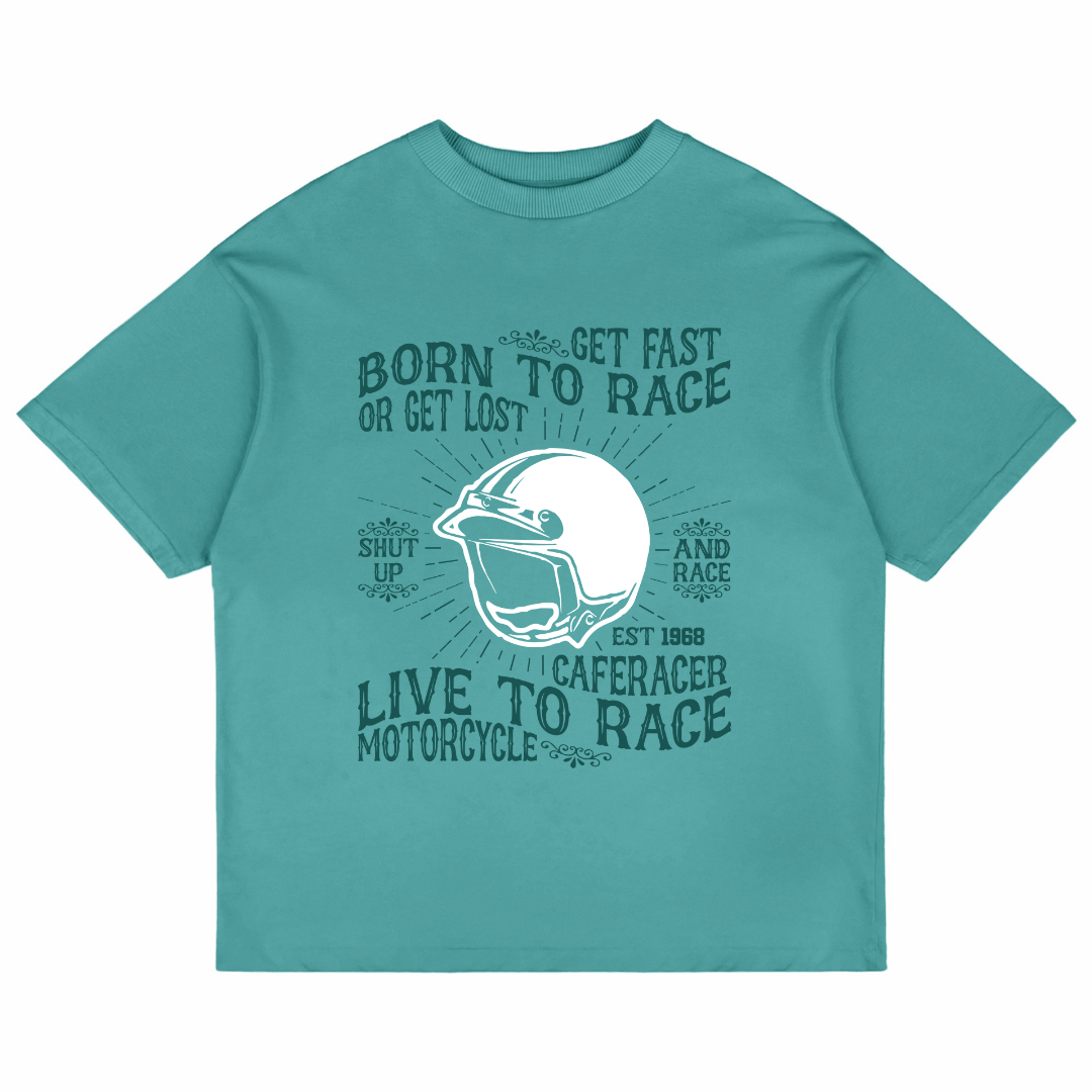 Born To Race (Dusty Turquoise)