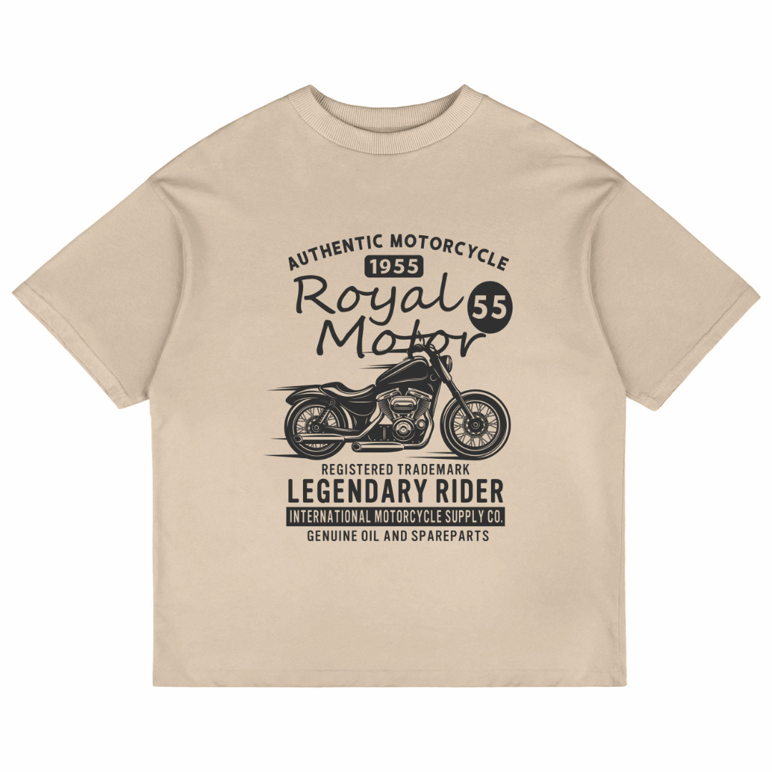 Authentic Motorcycle (Beige)
