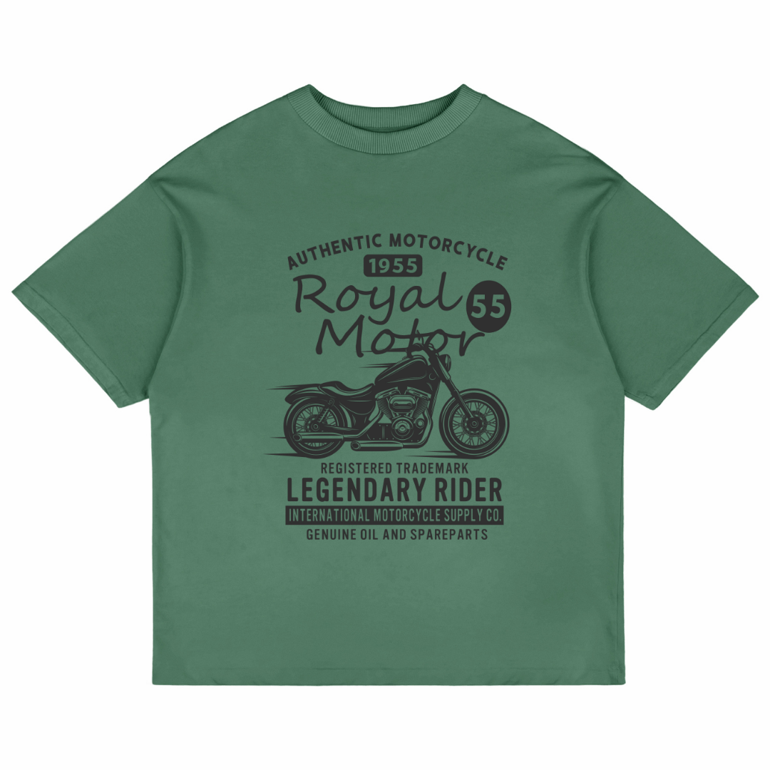 Authentic Motorcycle (Forest Green)