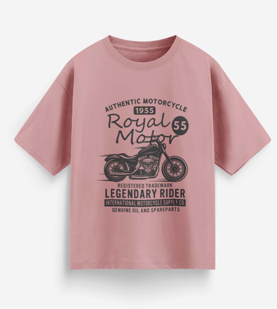 Authentic Motorcycle (Pastel Pink)