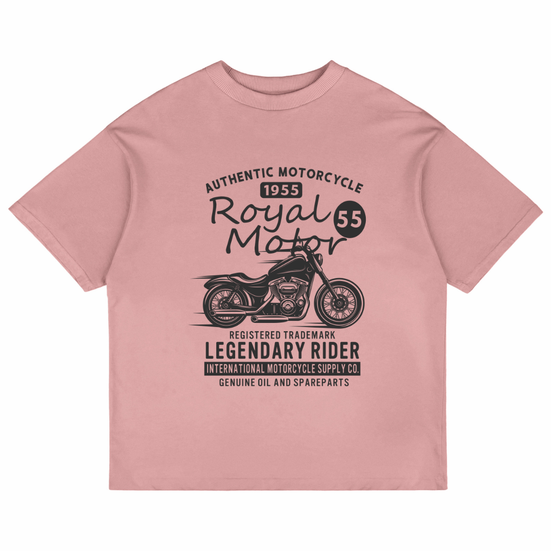 Authentic Motorcycle (Pastel Pink)