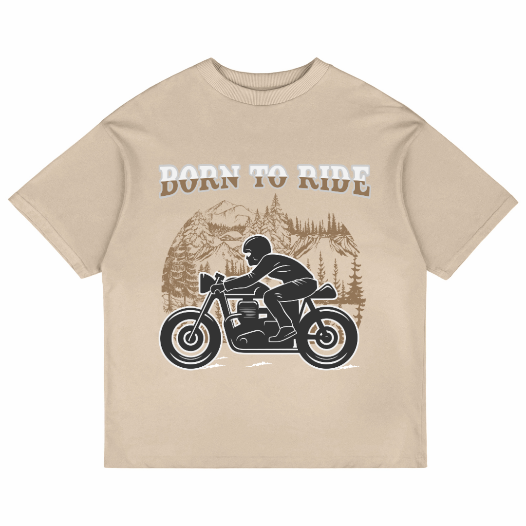 Born To Ride (Beige)