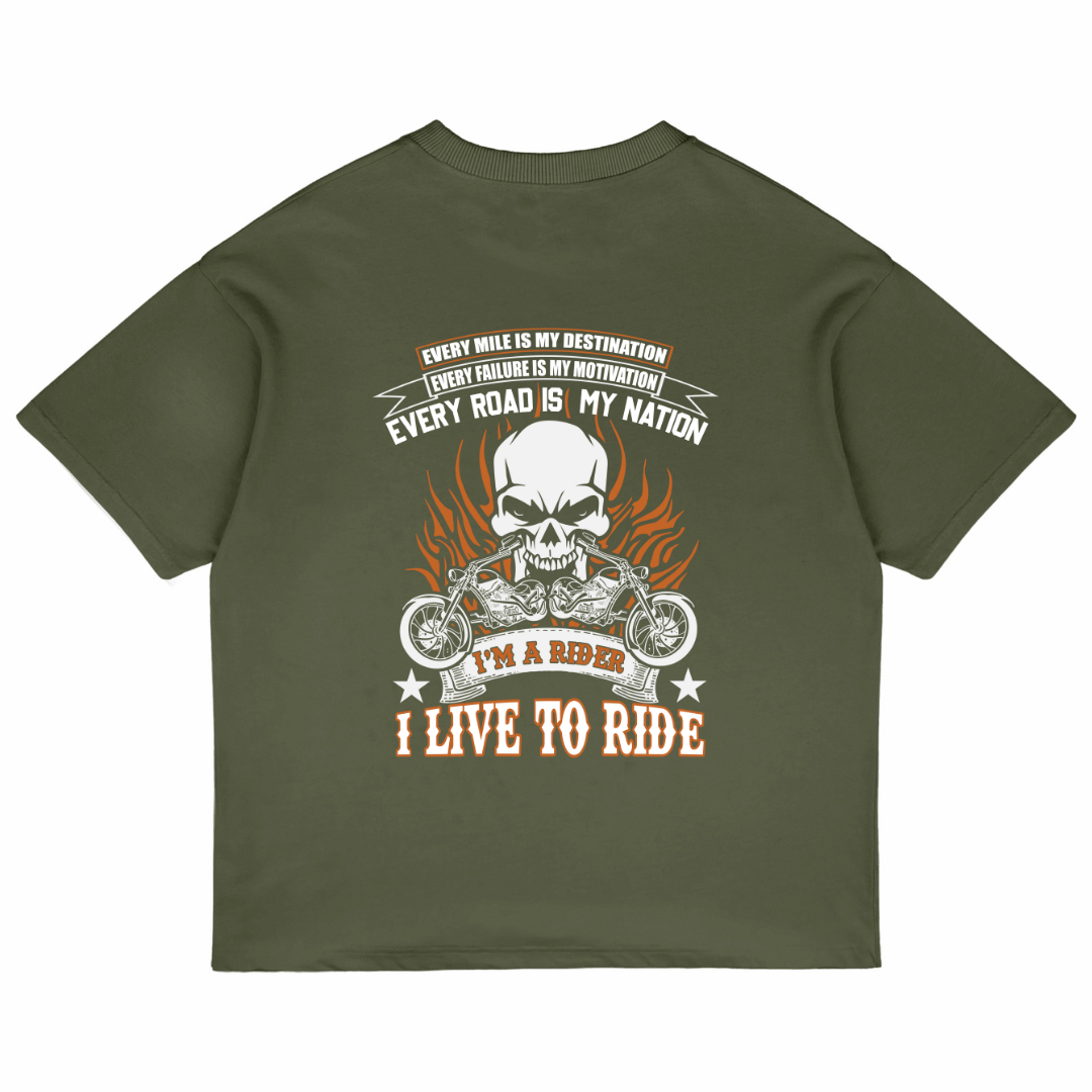 I'm A Rider (Olive Green)