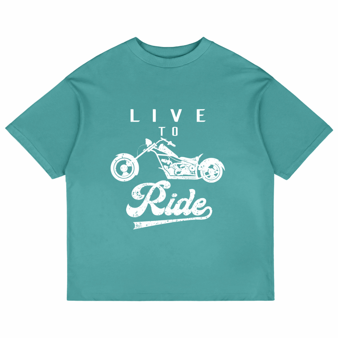 Live To Ride (Dusty Turquoise)