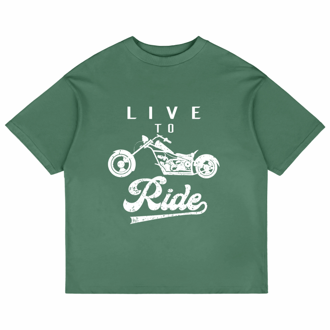 Live To Ride (Forest Green)
