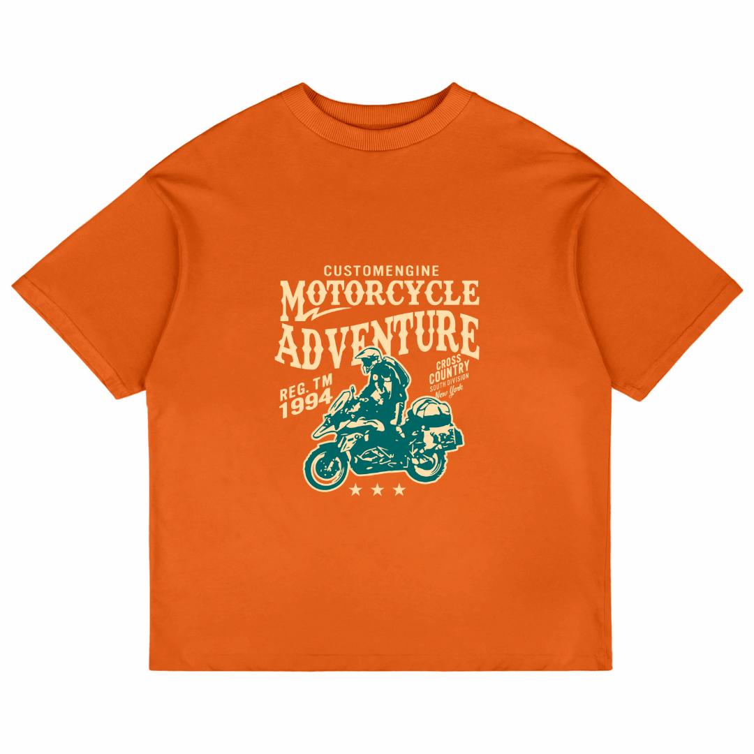 Motorcycle Adventure (Orange)