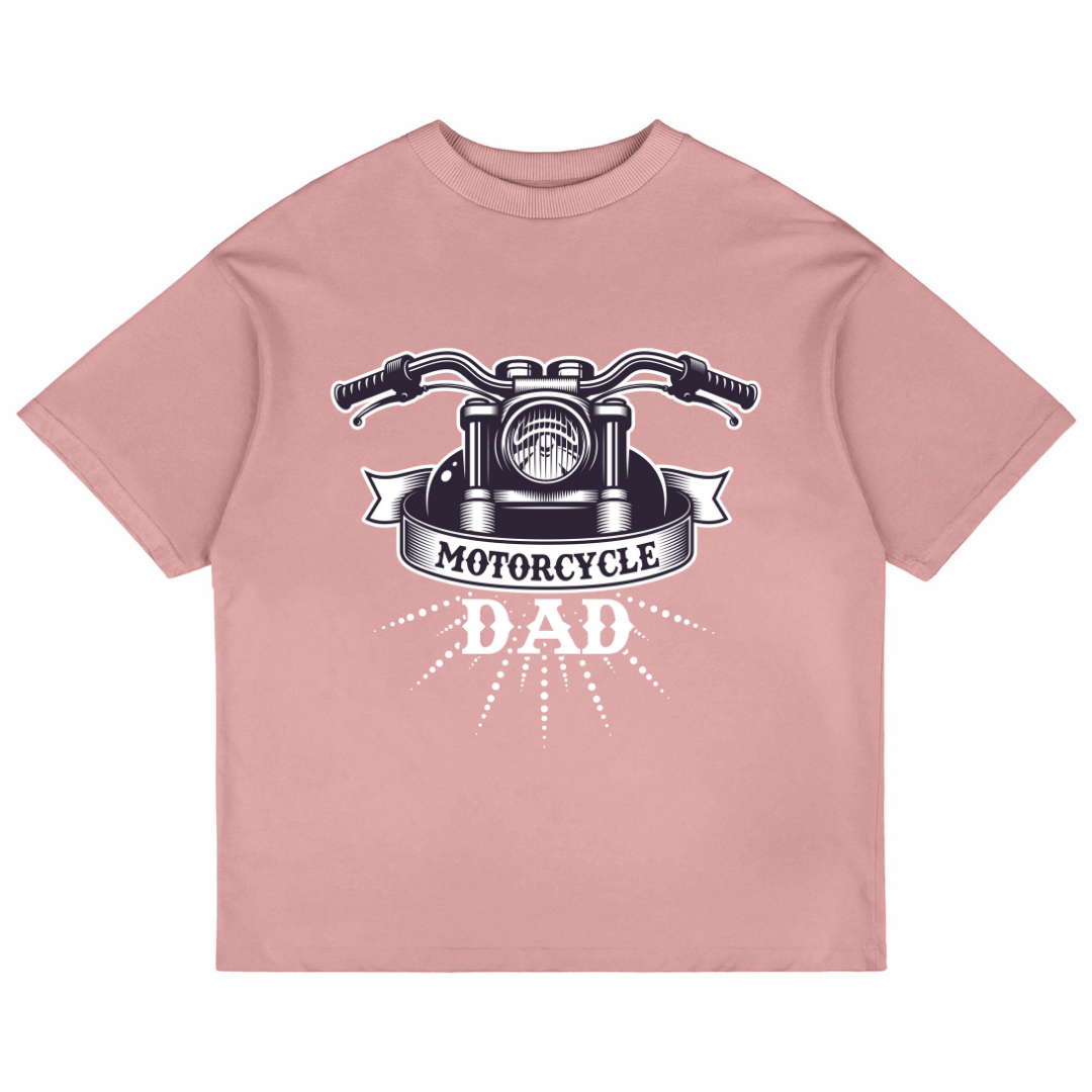 Motorcycle Dad (Pastel Pink)