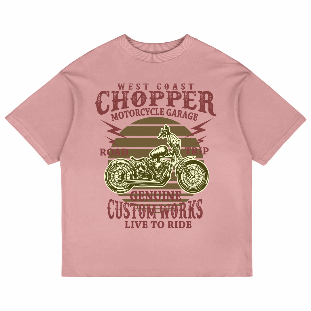 West Coast Chopper (Pastel Pink)