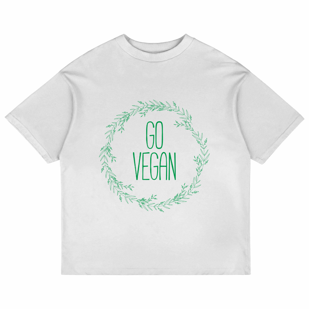 Go Vegan 02 (White)