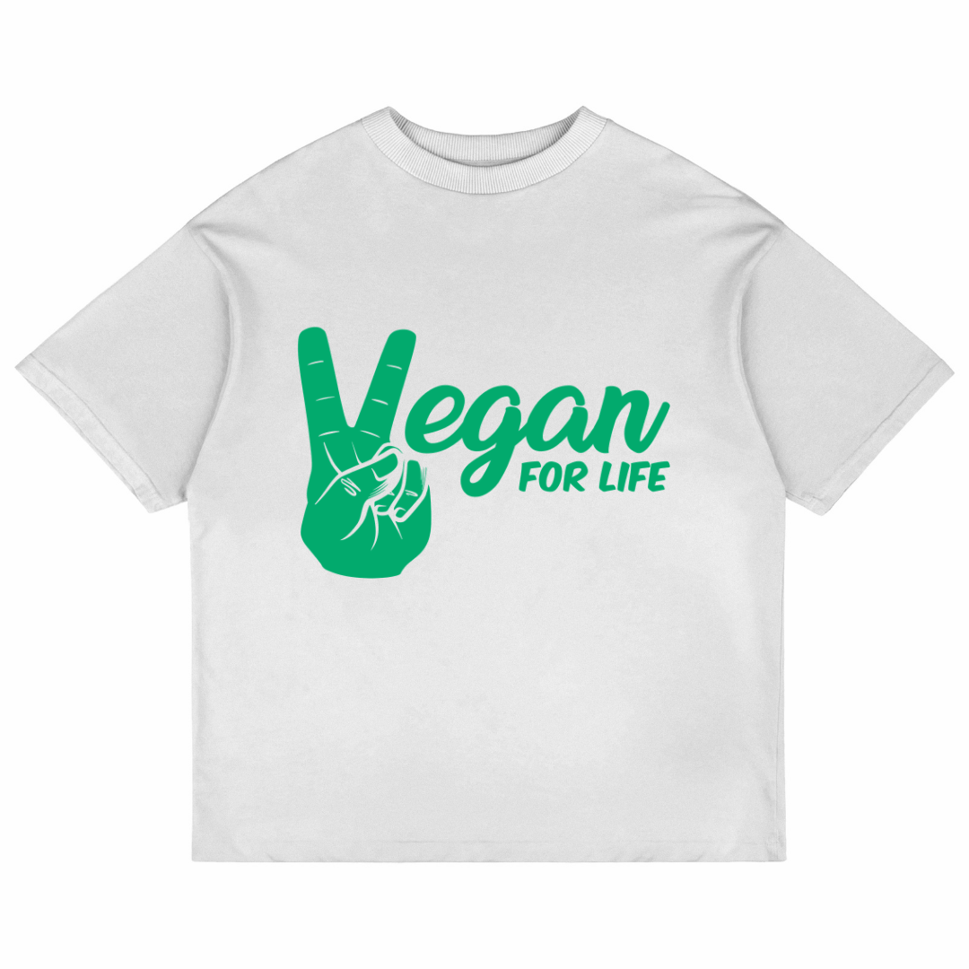 Vegan For Life (White)