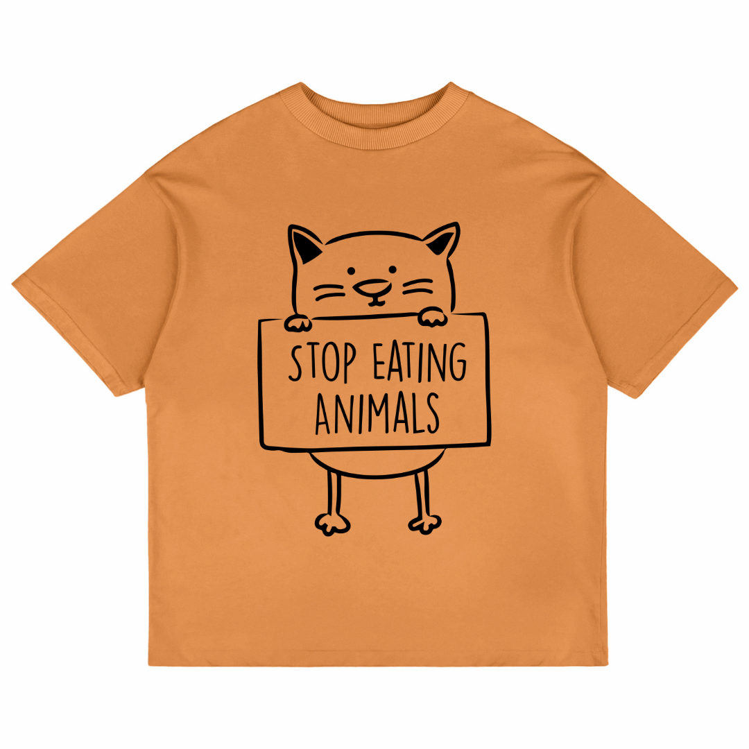 Stop Eating Animals (Peach)