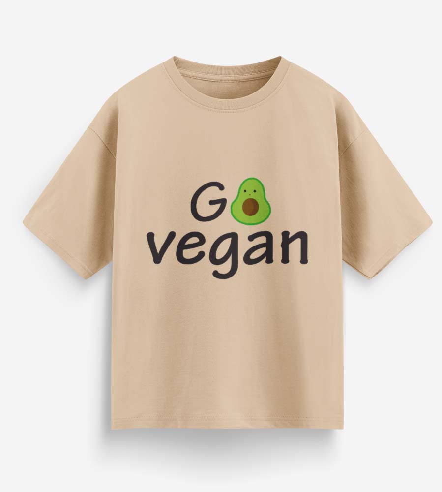 Go Vegan (Beige)