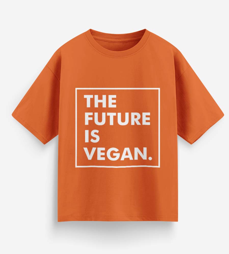 The Future Is Vegan (Orange)