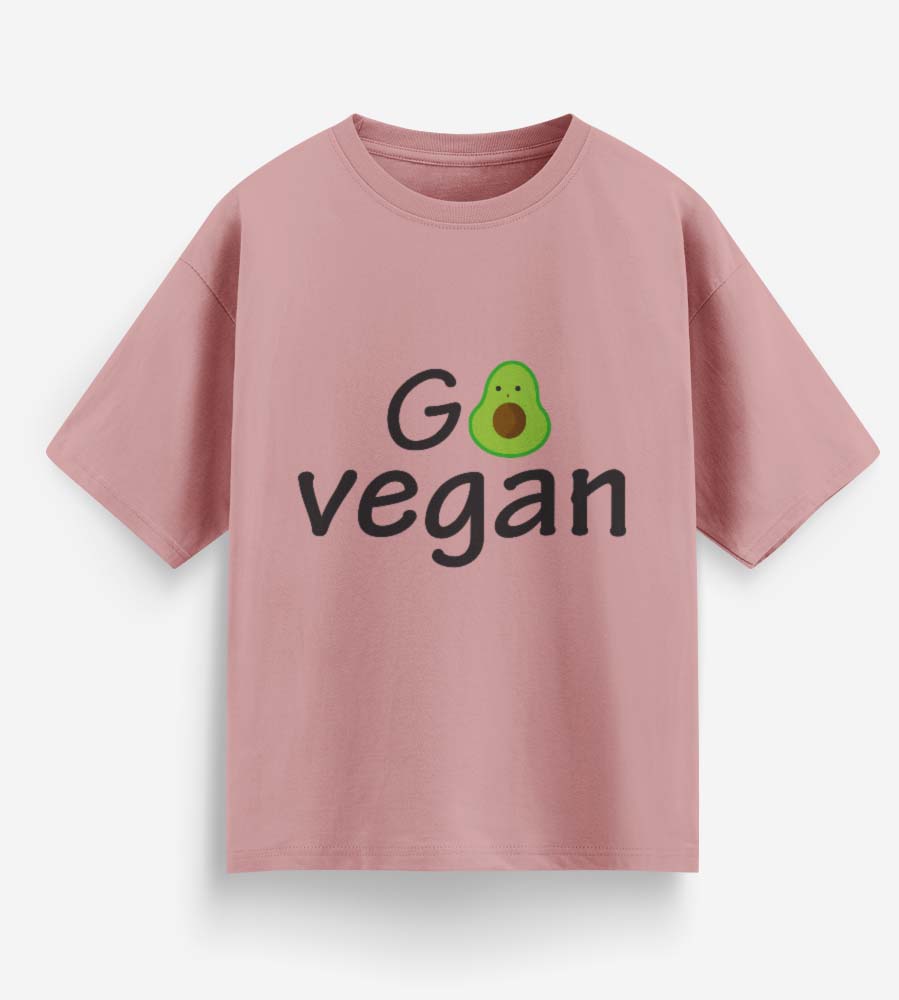 Go Vegan (Pastel Pink)