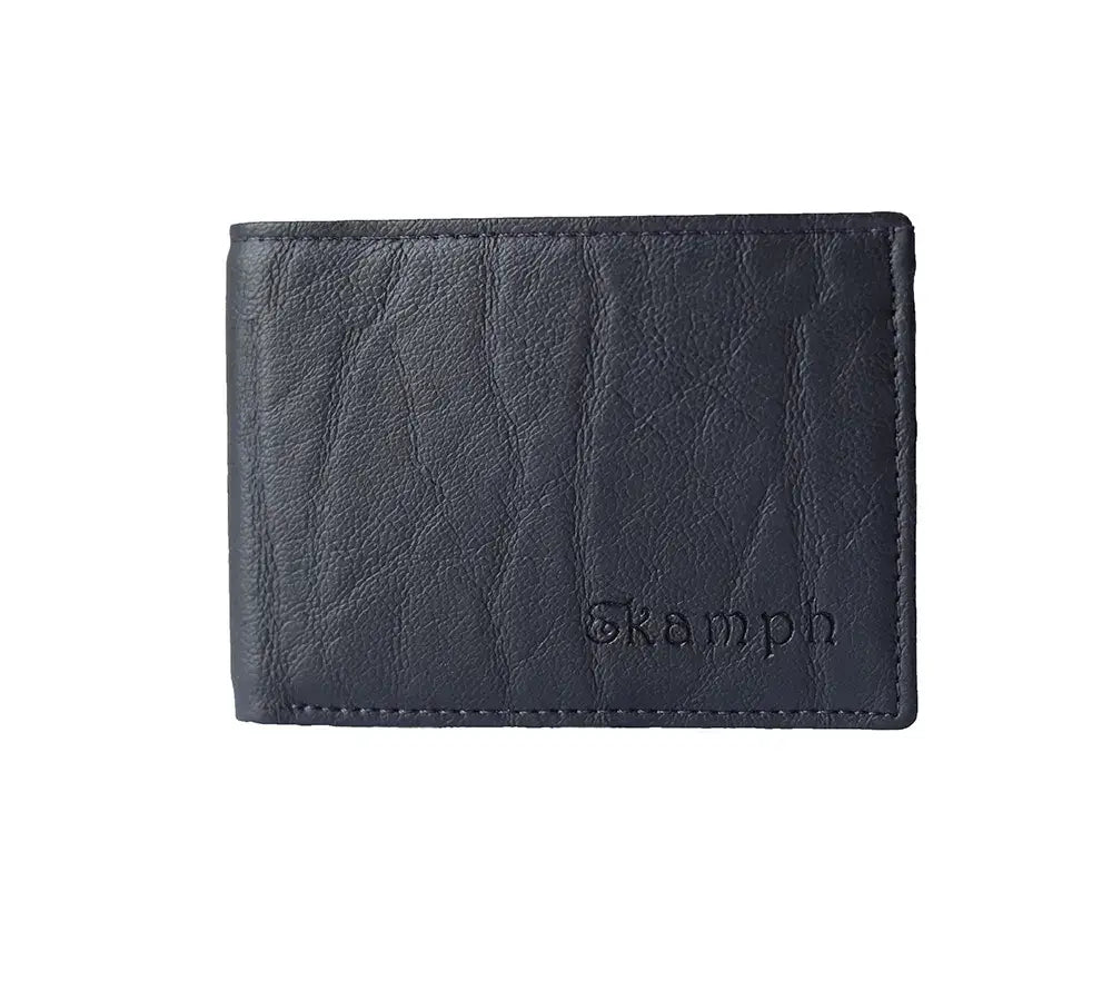 Blue Brown Men's Wallet