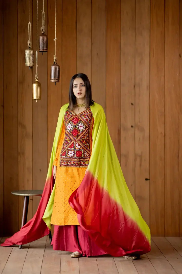 Naarangi - Kurti Dupatta Set