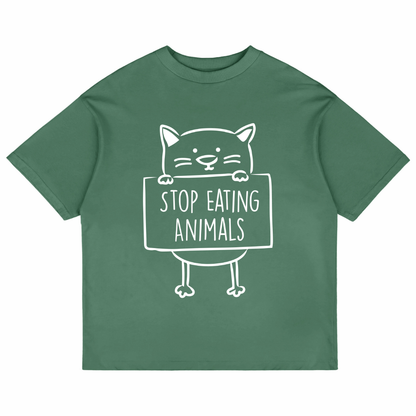 Stop Eating Animals (Forest Green)