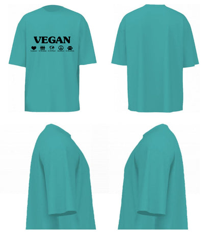 Vegan (Dusty Turquoise)