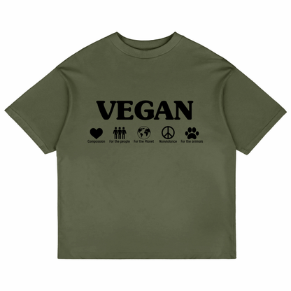 Vegan (Olive Green)