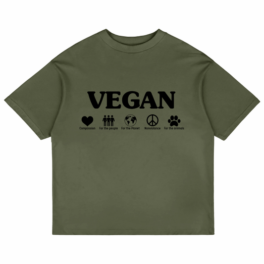 Vegan (Olive Green)