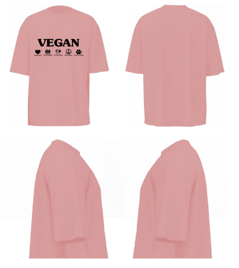 Vegan (Pastel Pink)