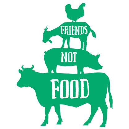 Friends Not Food (White)