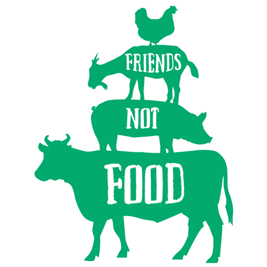 Friends not Food (White)