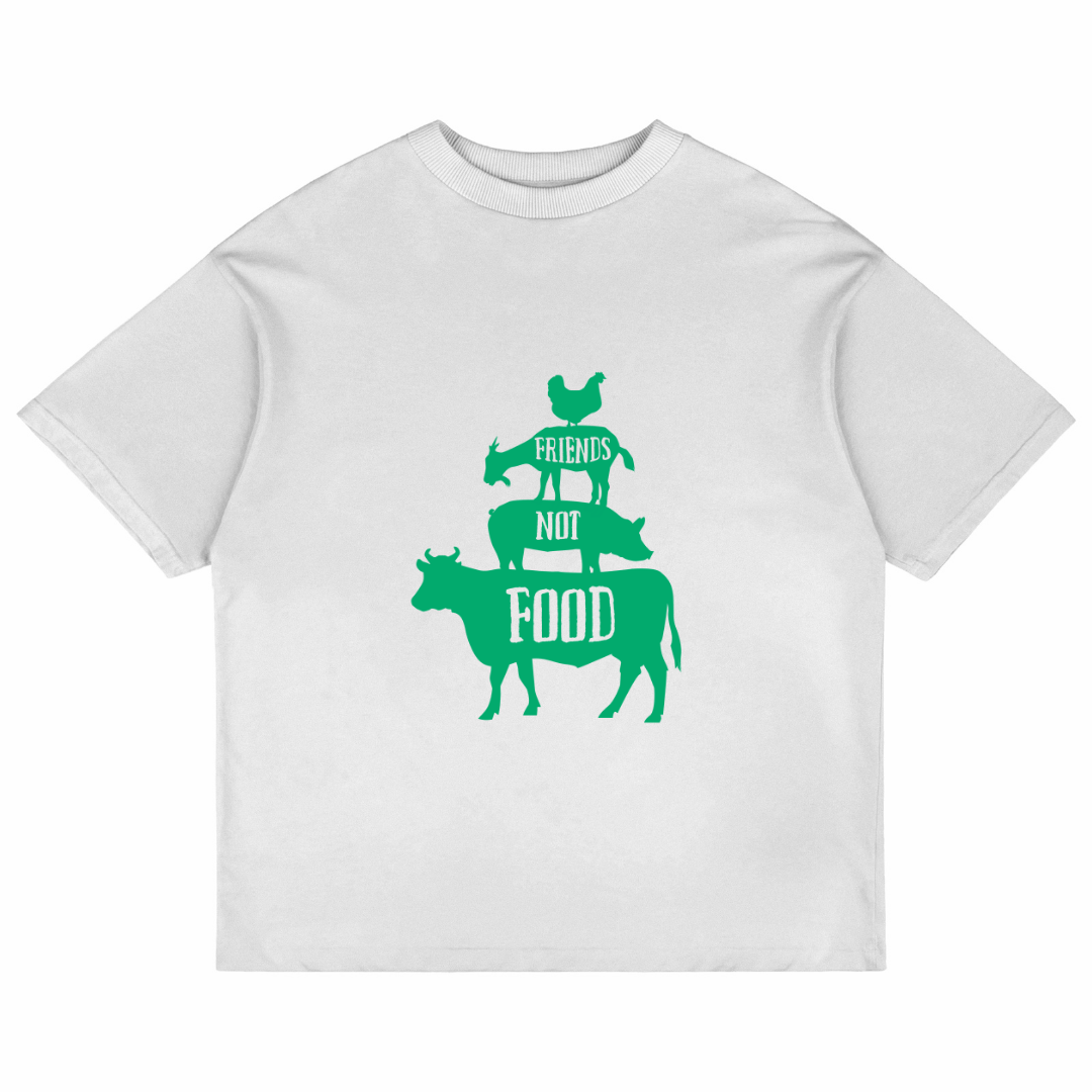 Friends not Food (White)