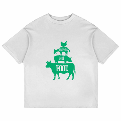 Friends not Food (White)